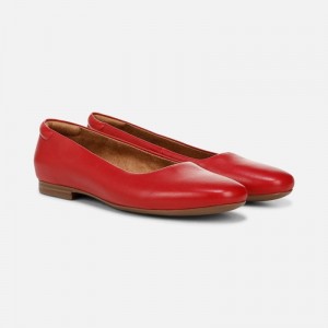 Naturalizer Shoes for Women - Kelly Ballet Flat Red QG21-3951G8