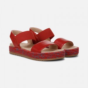 Naturalizer Shoes for Women - SOUL Diana Strappy Sandal Red SF67-6087I2