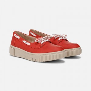 Naturalizer Shoes for Women - SOUL Tia Boat Shoe Red XL03-0333B6
