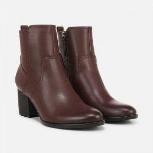 Naturalizer Shoes for Women - Soul Ultima Bootie Red FQ60-5010P4