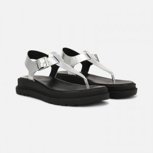 Naturalizer Shoes for Women - Alyssa Sandal Silver AL86-0236P1