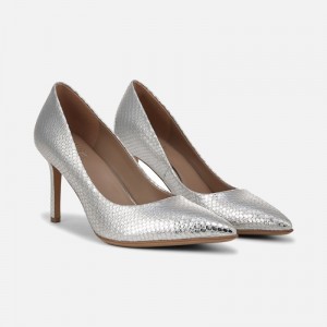 Naturalizer Shoes for Women - Anna Pump Silver HV01-5241Z7