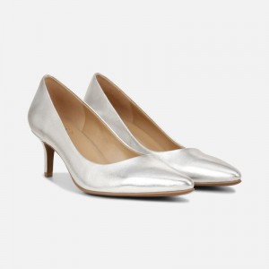 Naturalizer Shoes for Women - Everly Pump Silver NP43-1483R9
