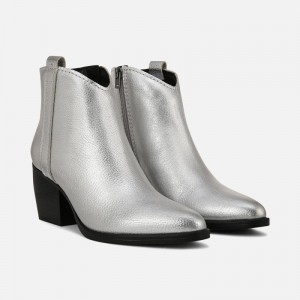 Naturalizer Shoes for Women - Fairmont Bootie Silver SA07-6587L4