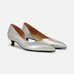 Naturalizer Shoes for Women - Gallent Pump Silver MR33-1623F6