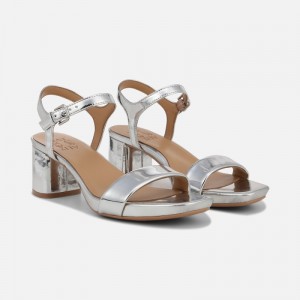 Naturalizer Shoes for Women - Izzy Dress Sandal Silver SO35-1555C7