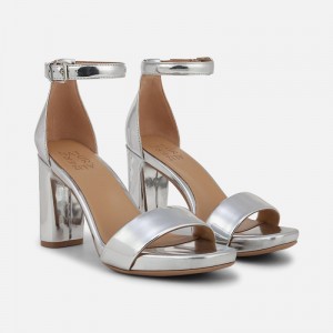 Naturalizer Shoes for Women - Joy Dress Sandal Silver JN04-6614W1