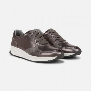 Naturalizer Shoes for Women - Shay Lace Up Sneaker Silver BI77-0367E7
