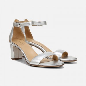 Naturalizer Shoes for Women - Vera Dress Sandal Silver UR12-0402D5