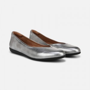 Naturalizer Shoes for Women - Vivienne Flat Silver WY41-5801C4