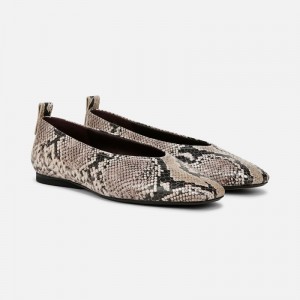 Naturalizer Shoes for Women - 27 Edit Carla Flat Snake VD60-5850Q7