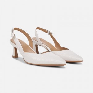 Naturalizer Shoes for Women - Dalary Slingback Pump White VG20-4770B1