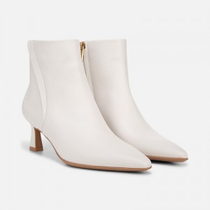 Naturalizer Shoes for Women - Deesha Bootie White DJ14-7664X6