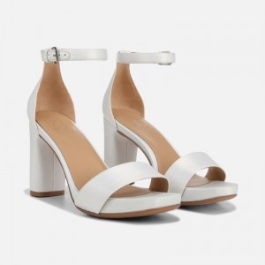 Naturalizer Shoes for Women - Joy Dress Sandal White IR24-1764E8