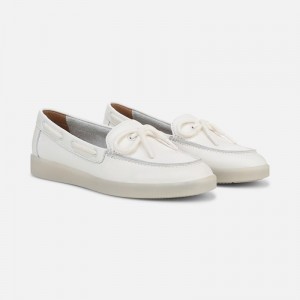 Naturalizer Shoes for Women - Keel Boat Shoe White QO02-3742M2
