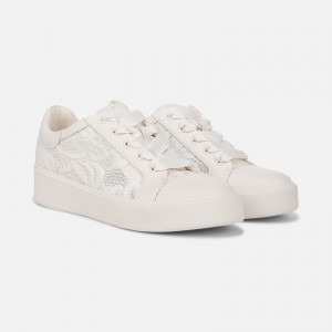Naturalizer Shoes for Women - Morrison 2.0 Lace Up Sneaker White RO09-6519M6
