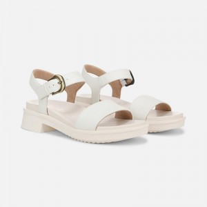 Naturalizer Shoes for Women - SOUL Emma Strappy Sandal White SG24-2594N2