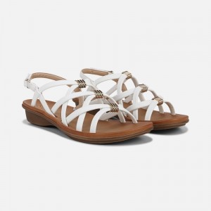 Naturalizer Shoes for Women - SOUL Sierra Strappy Sandal White EQ07-3307W8