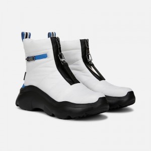 Naturalizer Shoes for Women - Think Royln Shadow-Dancer Water Repellent Bootie White TU35-5625B6