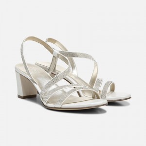 Naturalizer Shoes for Women - Vanessa Dress Sandal White LB55-3995X6