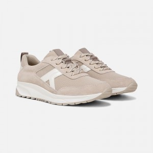 Naturalizer Shoes for Women - Shay Jogger Lace Up Sneaker White / Beige XZ19-2009Q1
