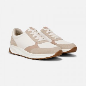 Naturalizer Shoes for Women - Shay Lace Up Sneaker White / Beige KK05-9475Q9