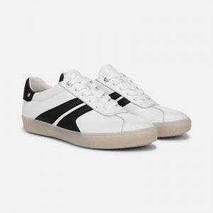 Naturalizer Shoes for Women - Medina Lace Up Sneaker White / Black IJ14-1454X5
