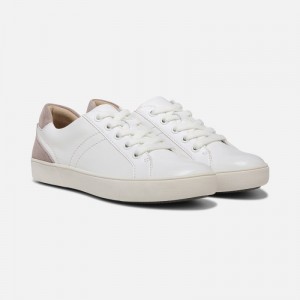 Naturalizer Shoes for Women - Morrison Sneaker White / Grey Brown TQ48-4498W3