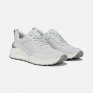 Naturalizer Shoes for Women - 27 EDIT Brooke Lace-up Sneaker White / Grey FG89-7039P3
