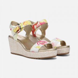 Naturalizer Shoes for Women - Stella Wedge Sandal Yellow VE62-6312M0