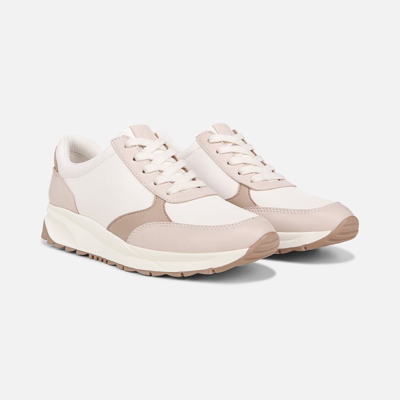 Naturalizer Shoes for Women - Shay Lace Up Sneaker Beige Multi LO72-3282V7