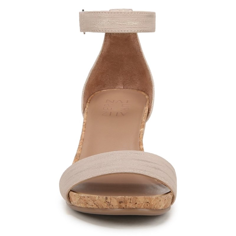 Naturalizer Shoes for Women - Areda Wedge Sandal Beige IH05-7085H9