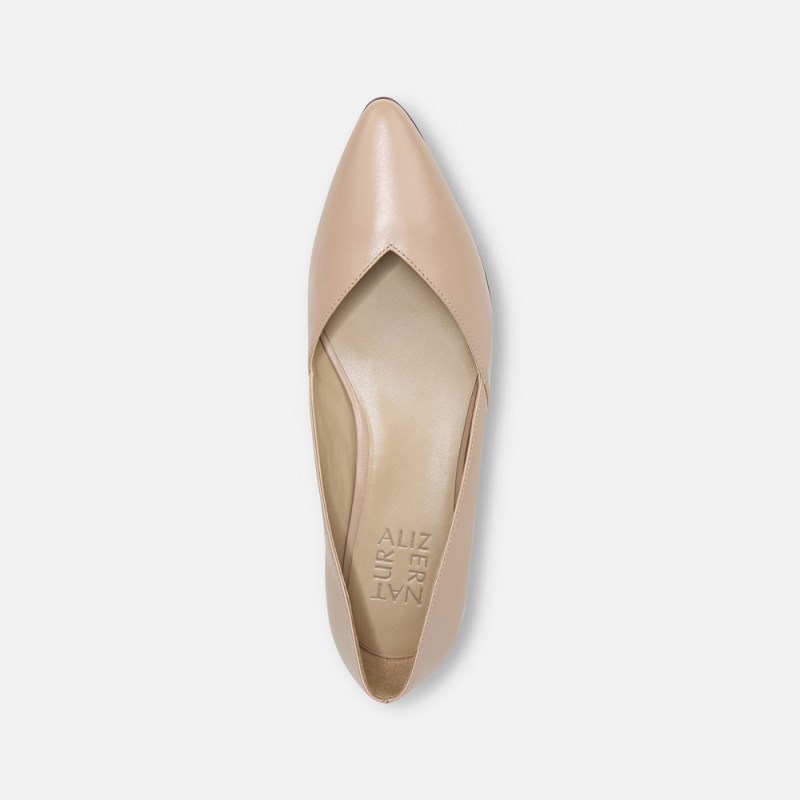 Naturalizer Shoes for Women - Havana Flat Beige ZZ08-3698L8