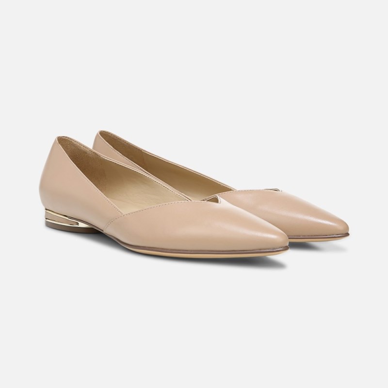 Naturalizer Shoes for Women - Havana Flat Beige ZZ08-3698L8