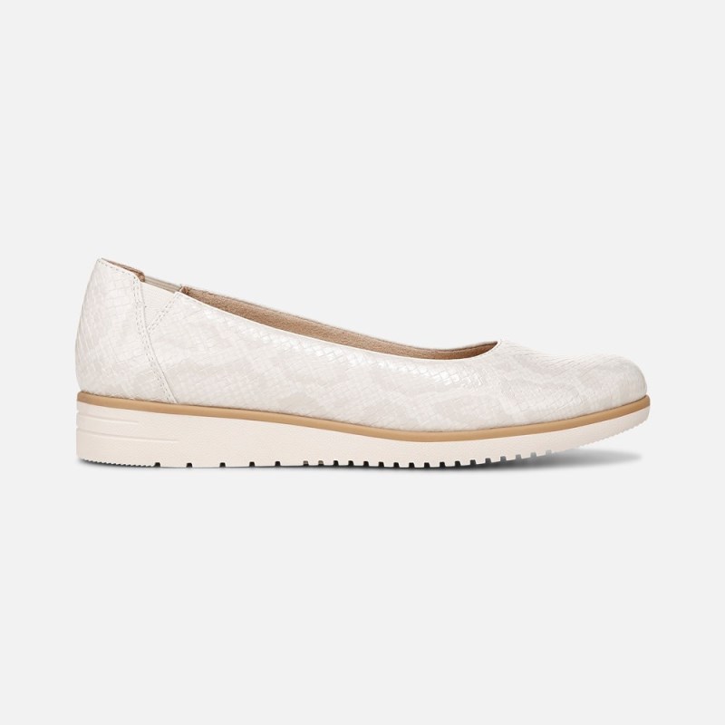 Naturalizer Shoes for Women - SOUL Idea Ballet Flat Beige / Snake AF83-5073P1