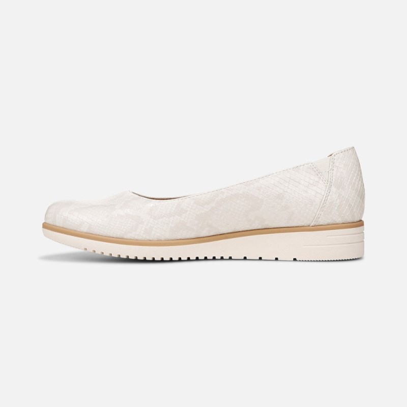 Naturalizer Shoes for Women - SOUL Idea Ballet Flat Beige / Snake AF83-5073P1