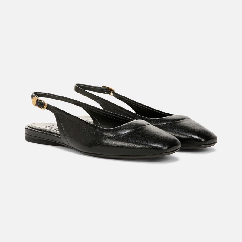 Naturalizer Shoes for Women - 27 EDIT Cadence Slingback Flat Black SD27-9087D4