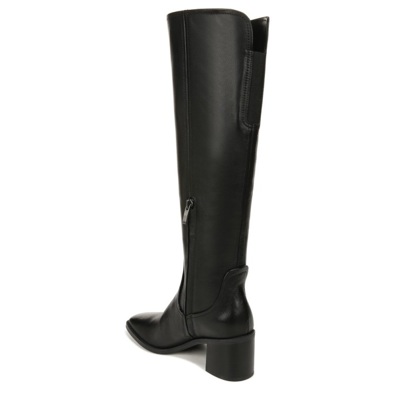 Naturalizer Shoes for Women - 27 EDIT Edda Wide Calf Knee High Boot Black ML33-8843D9