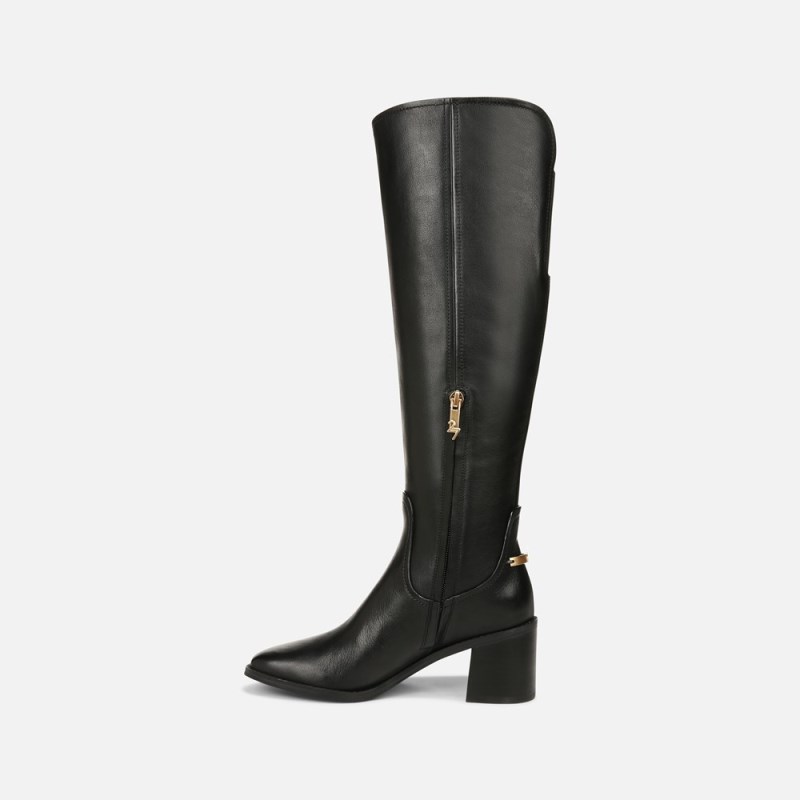 Naturalizer Shoes for Women - 27 EDIT Edda Wide Calf Knee High Boot Black ML33-8843D9