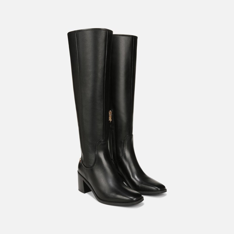 Naturalizer Shoes for Women - 27 EDIT Edda Wide Calf Knee High Boot Black ML33-8843D9