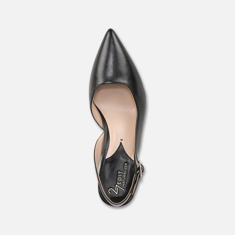 Naturalizer Shoes for Women - 27 EDIT Felicia 4 Slingback Dress Shoe Black XF82-6412B0