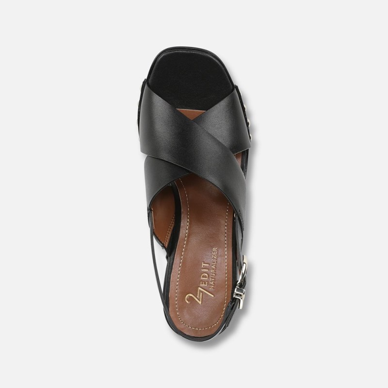 Naturalizer Shoes for Women - 27 EDIT Kirsten Platform Slingback Black CC58-1518O6