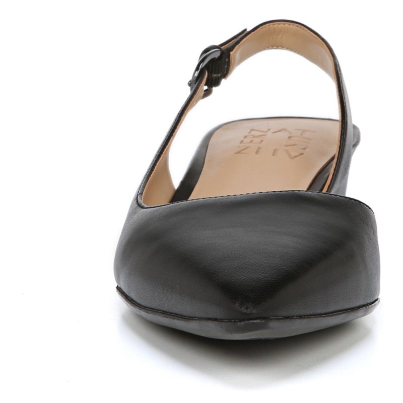 Naturalizer Shoes for Women - Banks Pointed Toe Flat Black YO14-6544E6