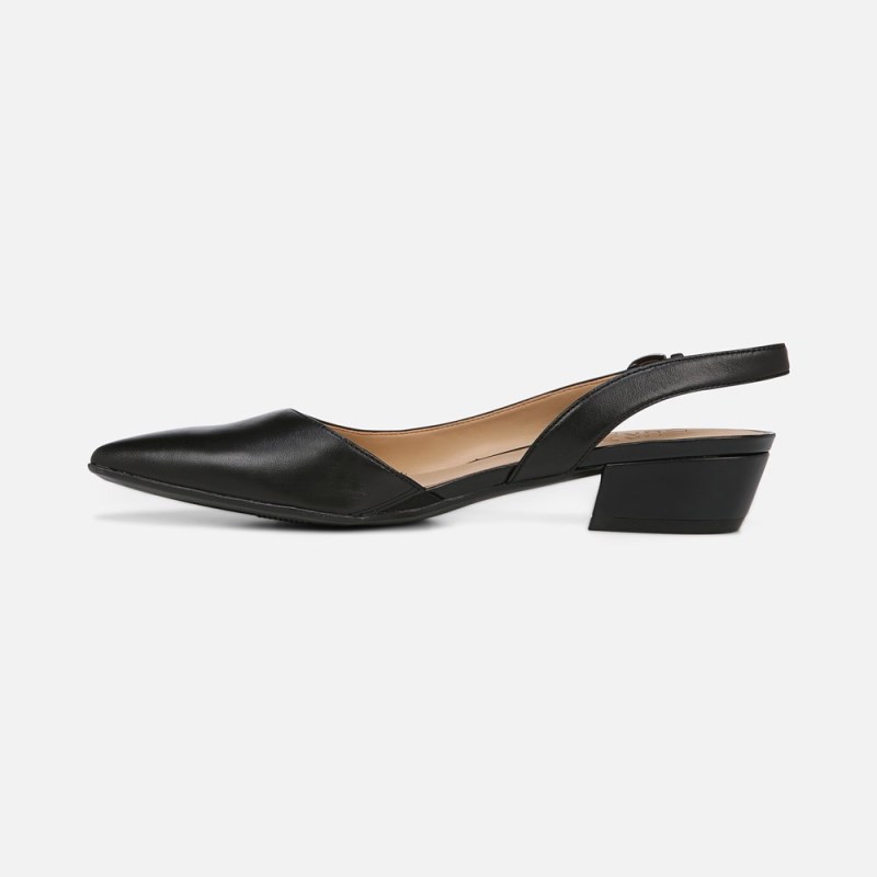 Naturalizer Shoes for Women - Banks Pointed Toe Flat Black YO14-6544E6