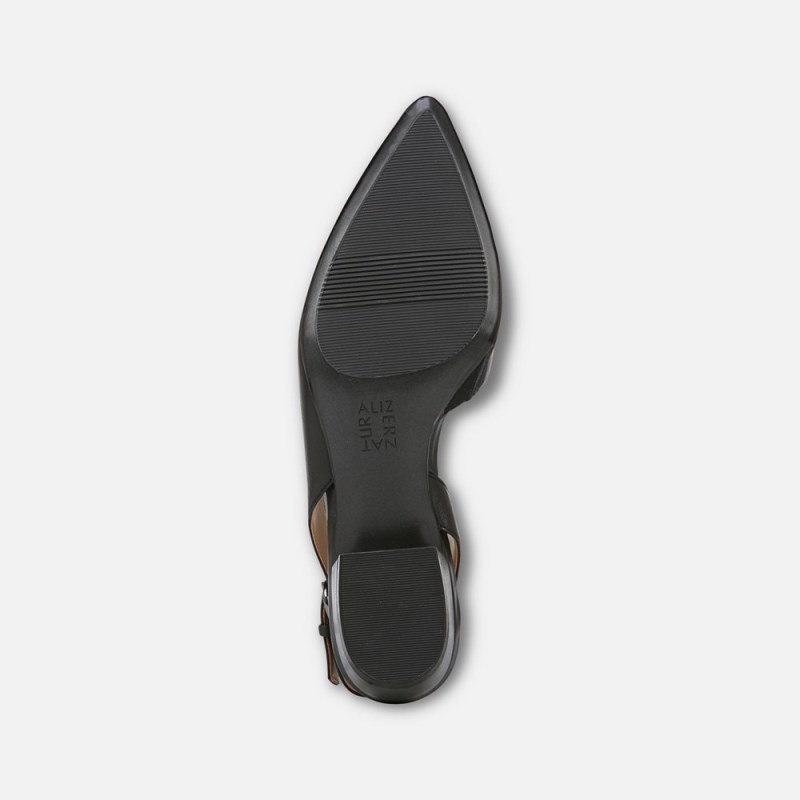 Naturalizer Shoes for Women - Banks Pointed Toe Flat Black YO14-6544E6