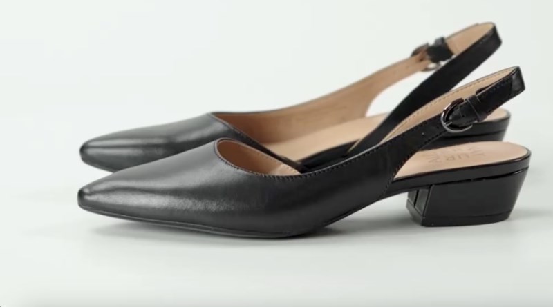 Naturalizer Shoes for Women - Banks Pointed Toe Flat Black YO14-6544E6