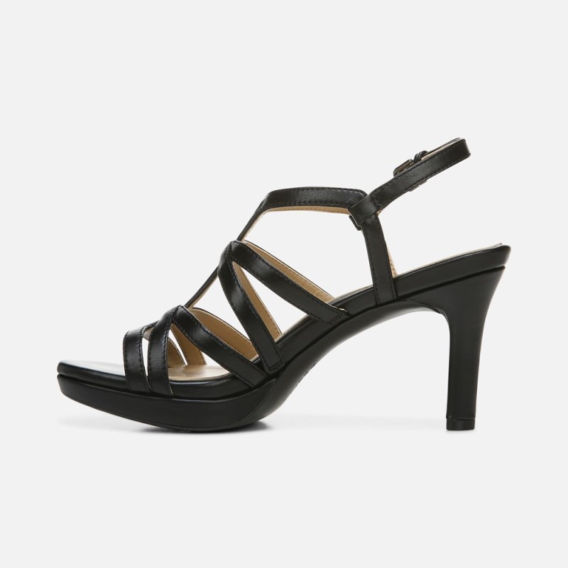 Naturalizer Shoes for Women - Baylor Dress Sandal Black YP72-9502E2