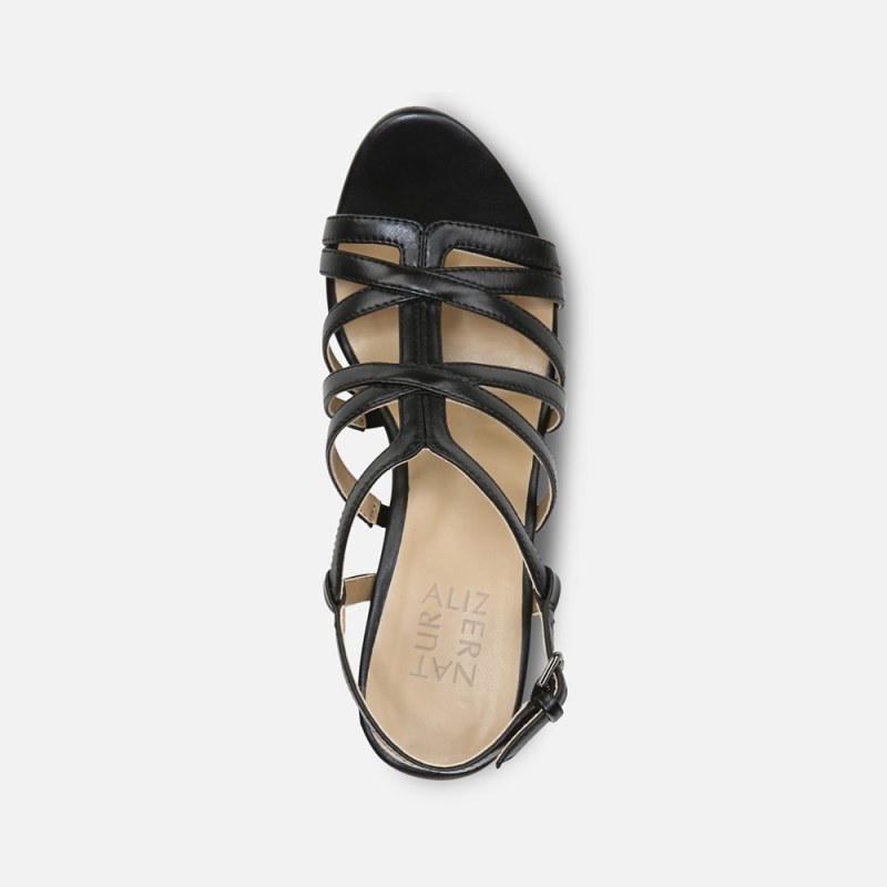 Naturalizer Shoes for Women - Baylor Dress Sandal Black YP72-9502E2