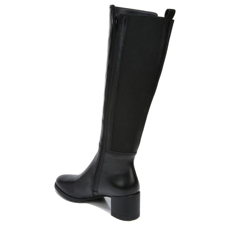 Naturalizer Shoes for Women - Brent Weatherproof Wide Calf Knee High Boot Black AF13-7583V2