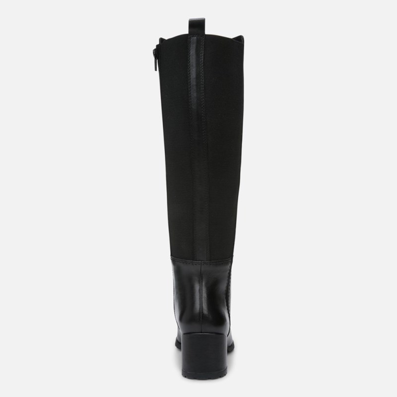 Naturalizer Shoes for Women - Brent Weatherproof Wide Calf Knee High Boot Black AF13-7583V2